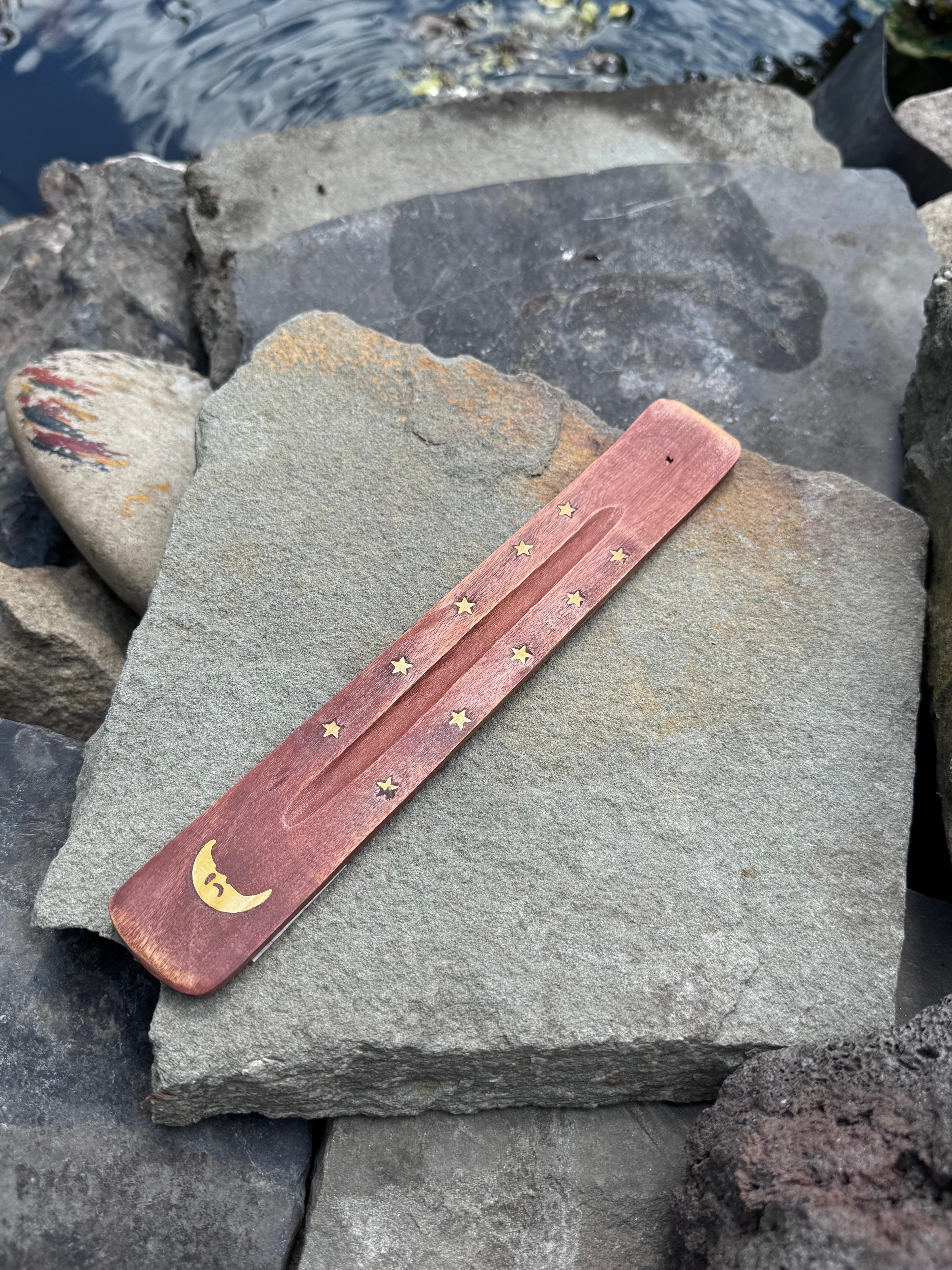 Räucherstäbchenhalter Mond
